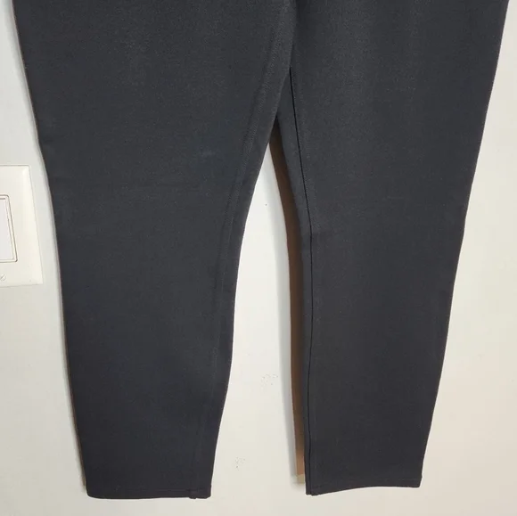 SPANX The Perfect Black Ponte Ankle Pant Pull-On Slimming Size XL 20202R